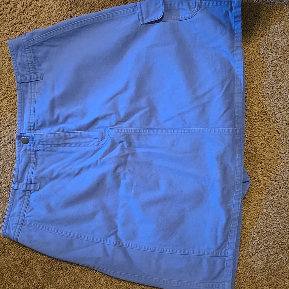 HANNAH Blue Skort Size 12